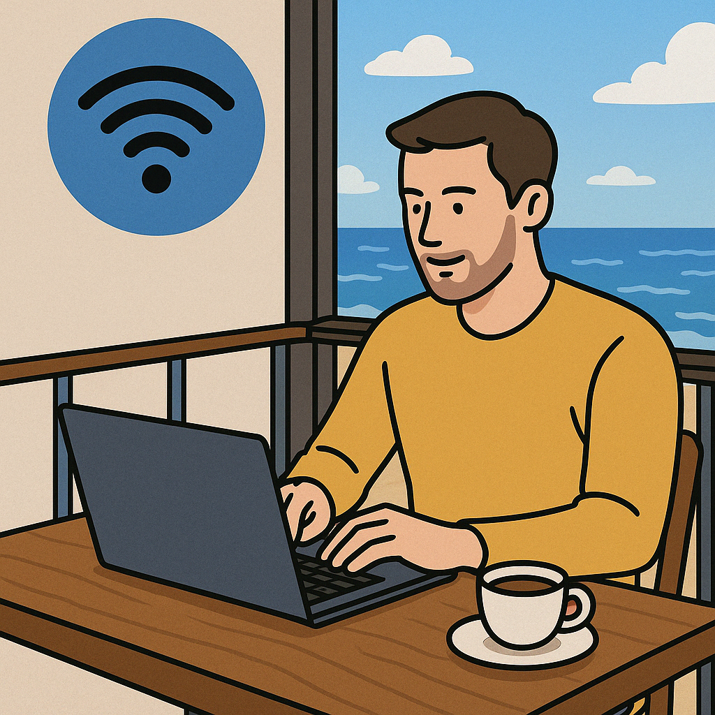 디지털 노마드를 위한 한국 내 와이파이 환경 및 업무 인프라 가이드 (2025년 기준)