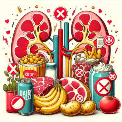 신장에 안좋은 음식