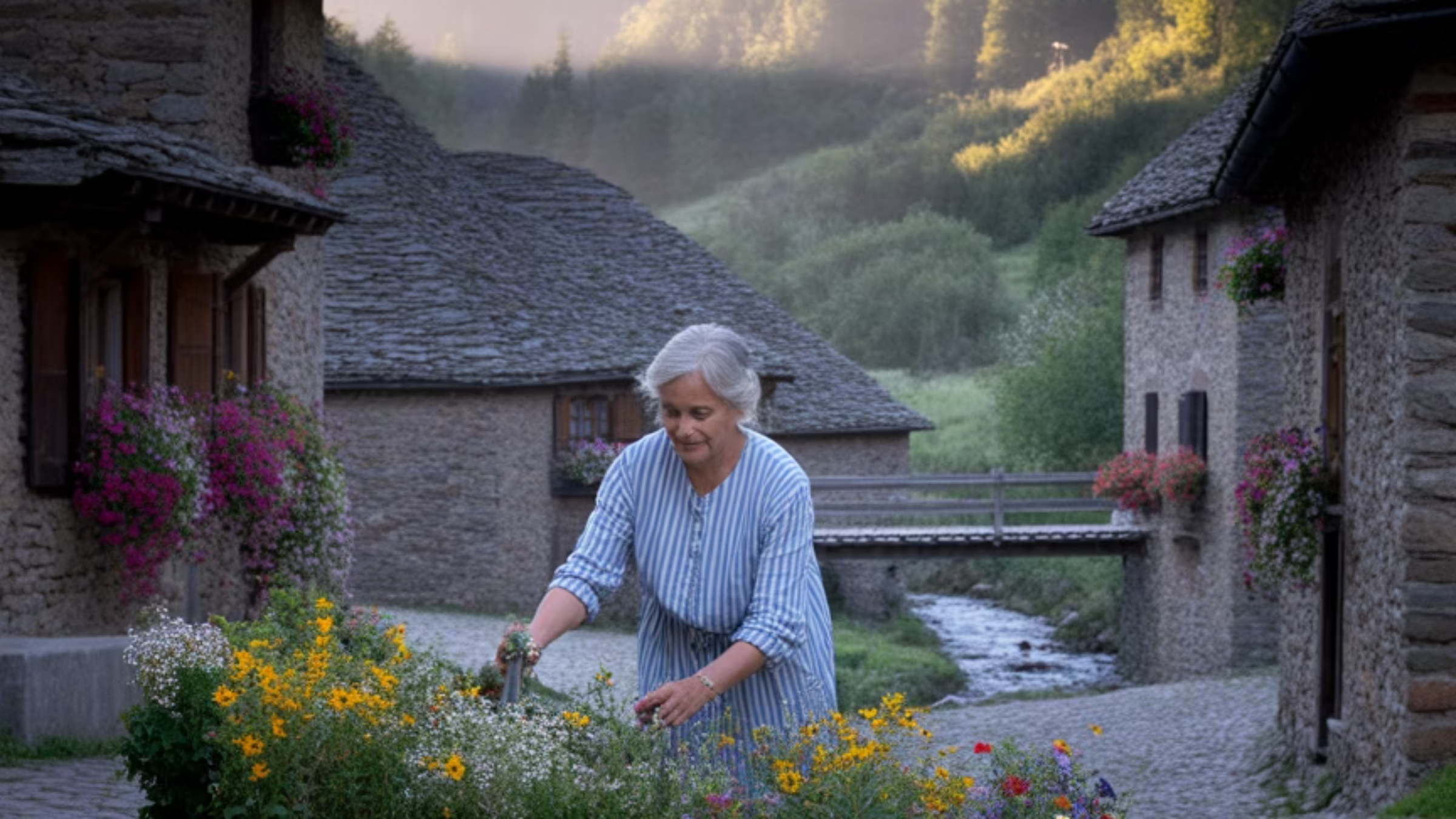 시간의 흐름이 느린 마을이란?