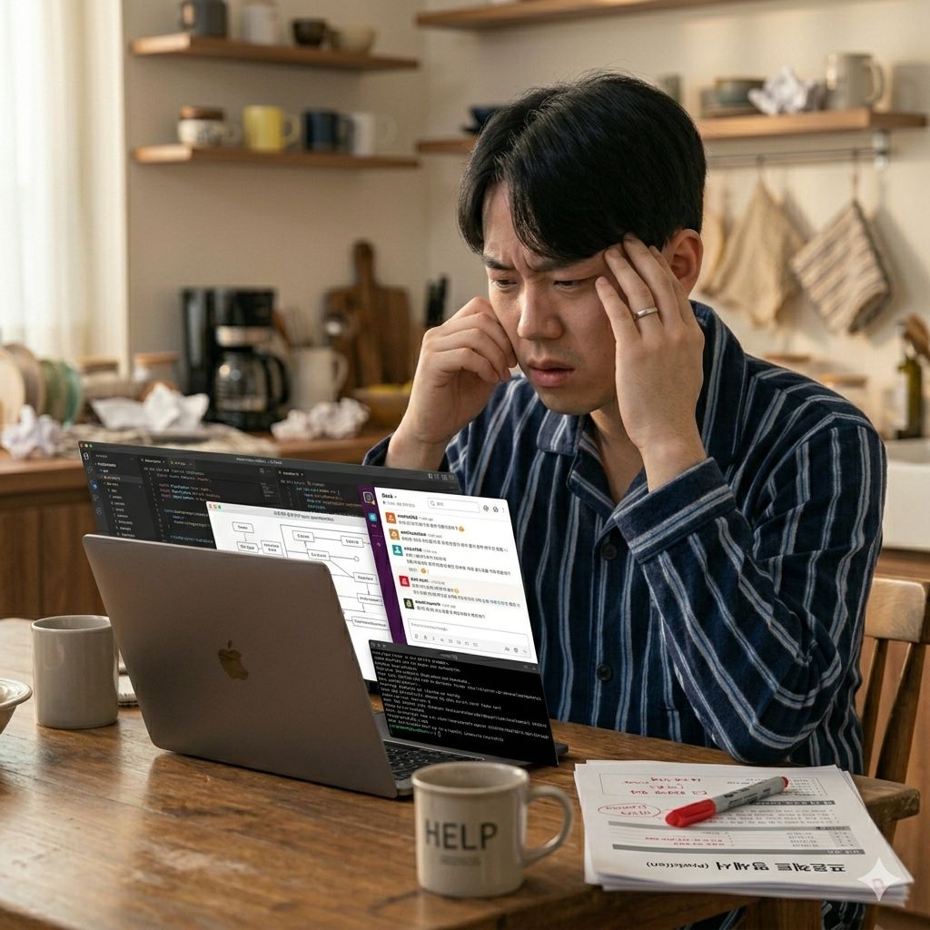 재택근무 중 집중 안 돼서 막막한 직장인