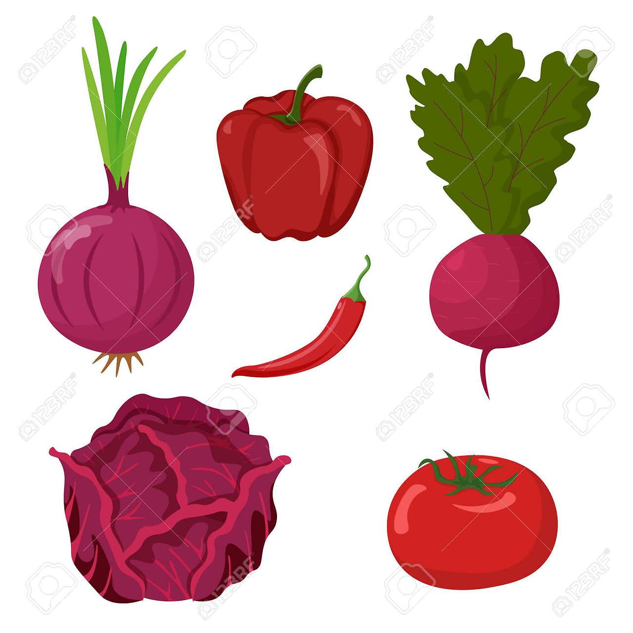 붉은 채소가 혈액 건강에 주는 역할