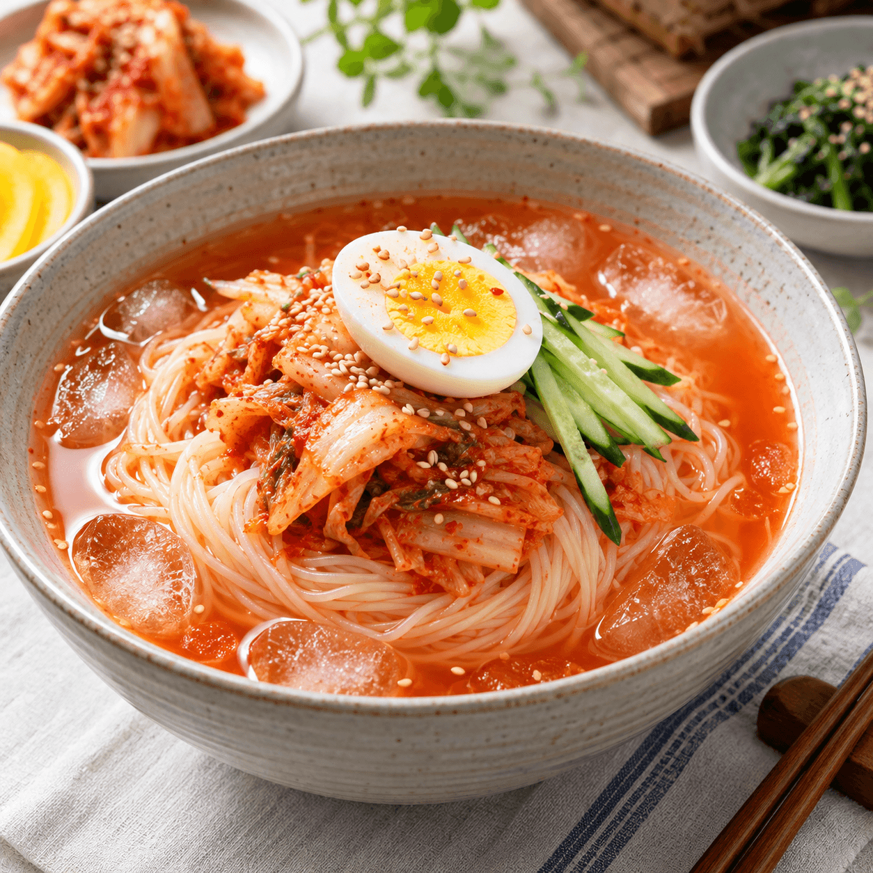 김치말이국수