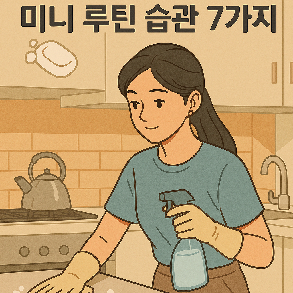 미니 루틴 습관 7가지