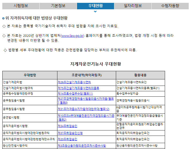 지게차 자격증 취득 발급방법 국비지원 비용