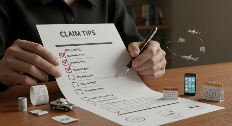 여행자 보험 사후 처리 시 실수 없이 진행하기 위한 꿀팁 5가지.