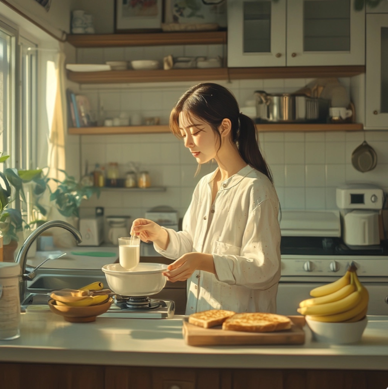 출근 전 10분, 간단한 아침식사 루틴 공개