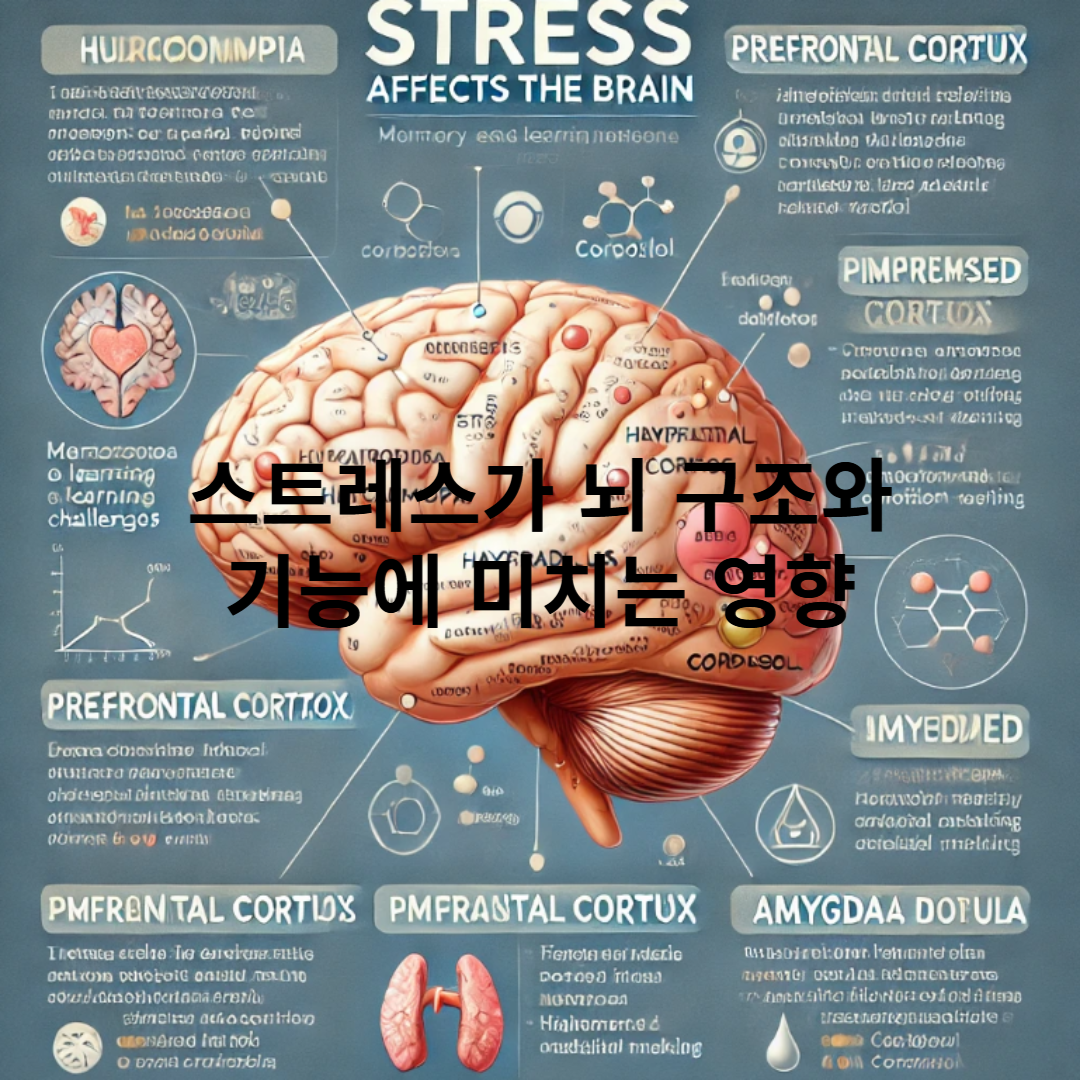 스트레스가 뇌 구조와 기능에 미치는 영향