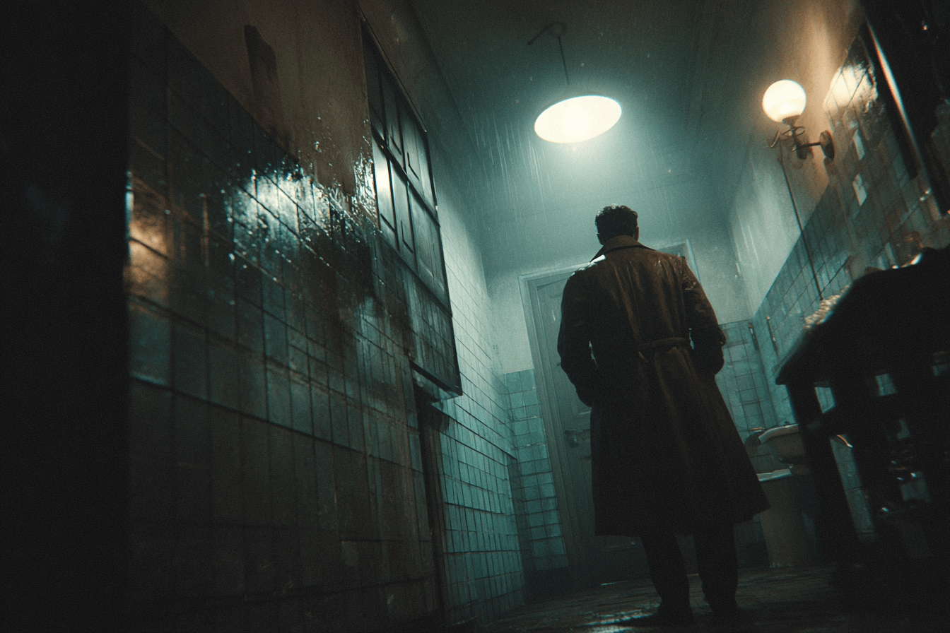 어두운-건물에서-수사중인-형사-이미지