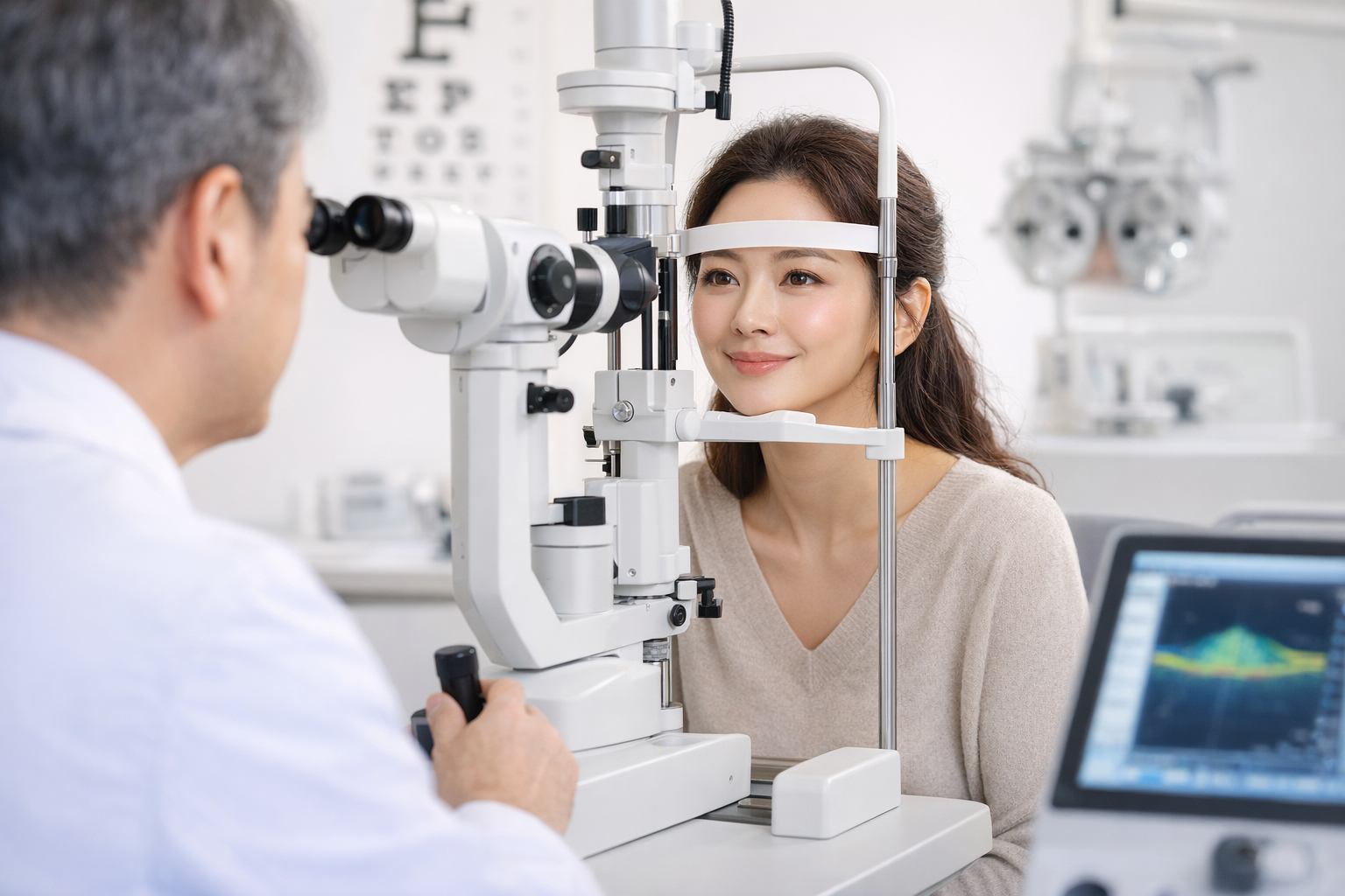 40대 눈 검진 (노안, 백내장, 녹내장)