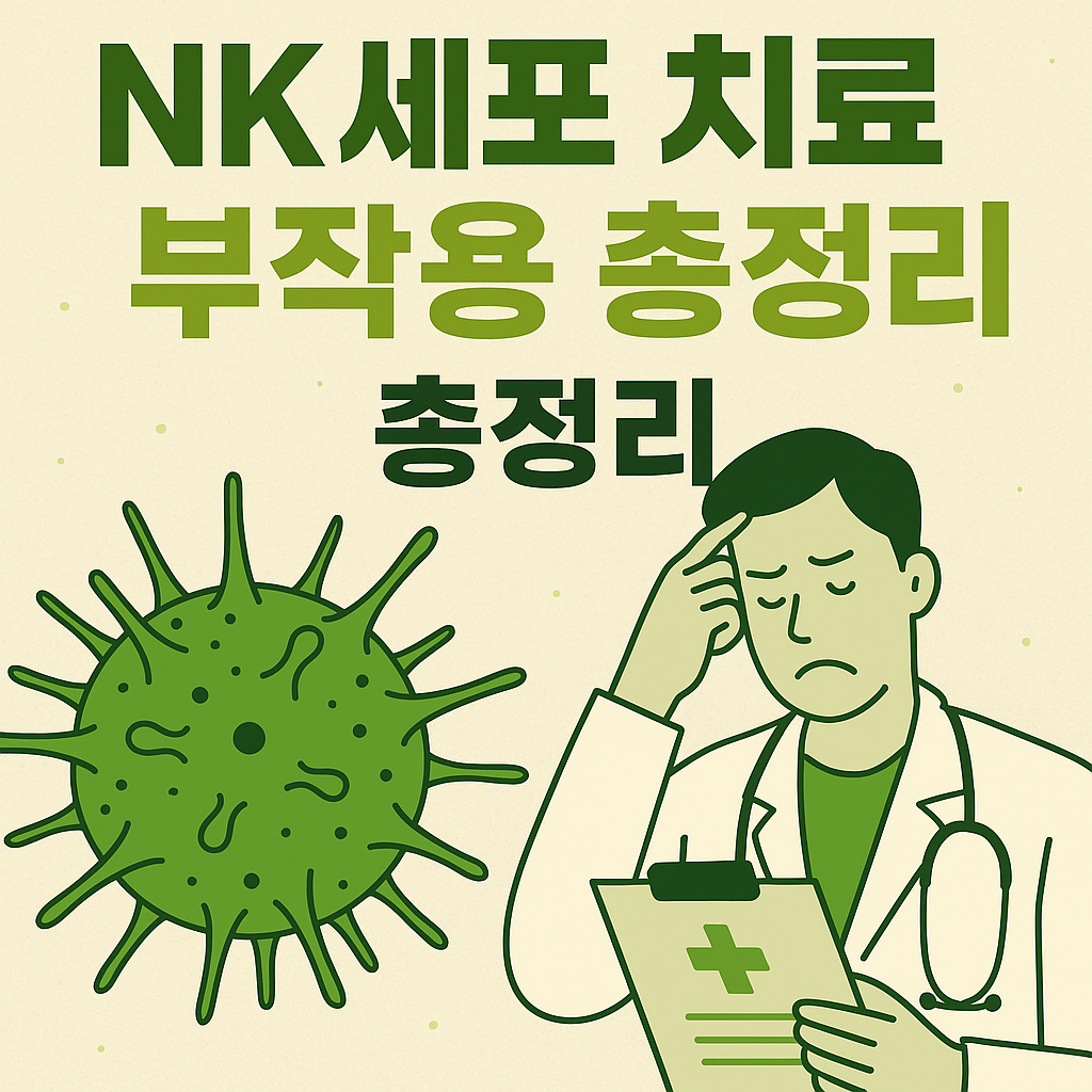 NK세포 치료 부작용 총정리