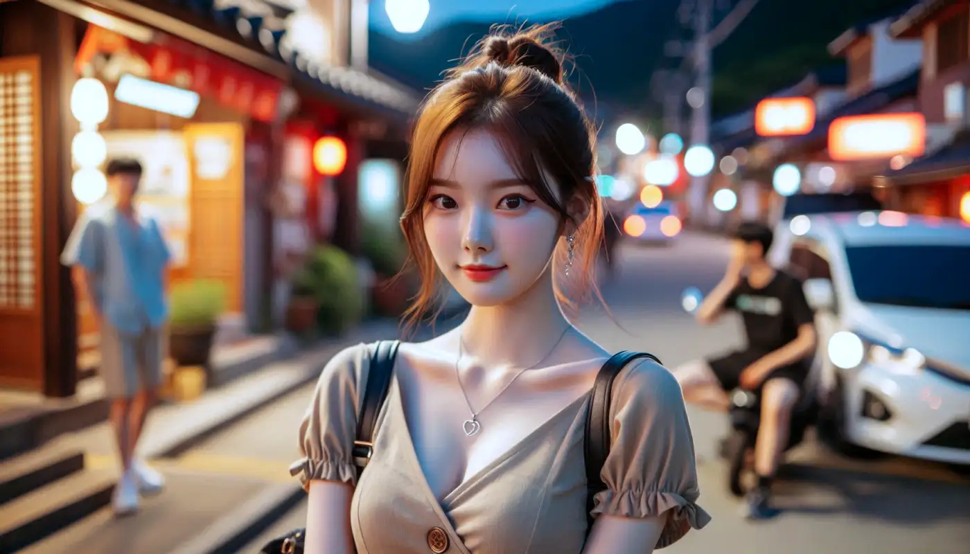 트래블로그-트래블월렛-발급방법을-알아보는-여성의-모습