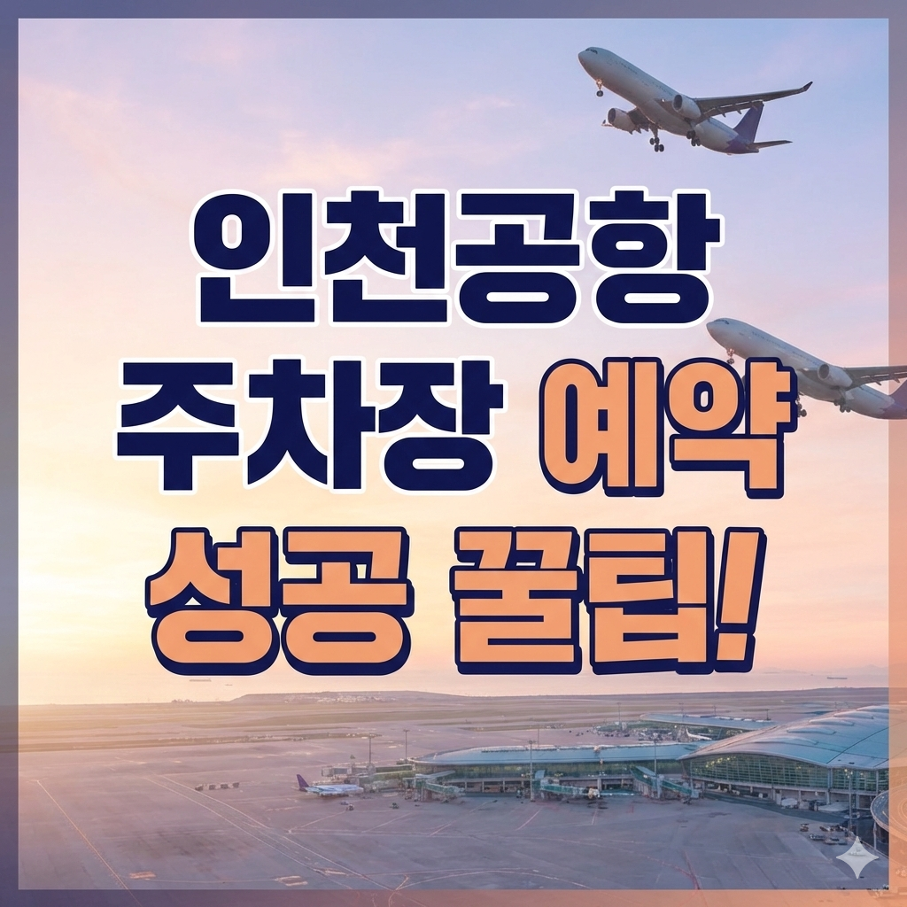 인천공항 예약 주차장