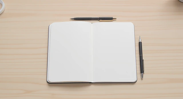 정리되어 있는 책상