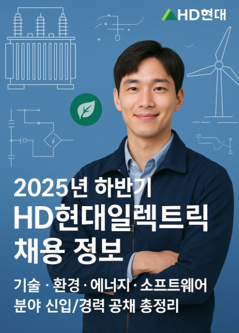 2025년 하반기 HD현대일렉트릭 채용 정보