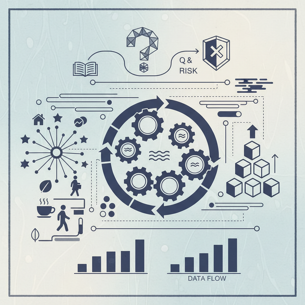 Q&amp;A及びリスク管理に関する統計・生理メカニズム・対策を示す政策リポート用インフォグラフィック