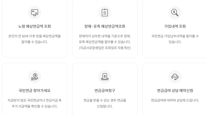 국민연금 예상수령액