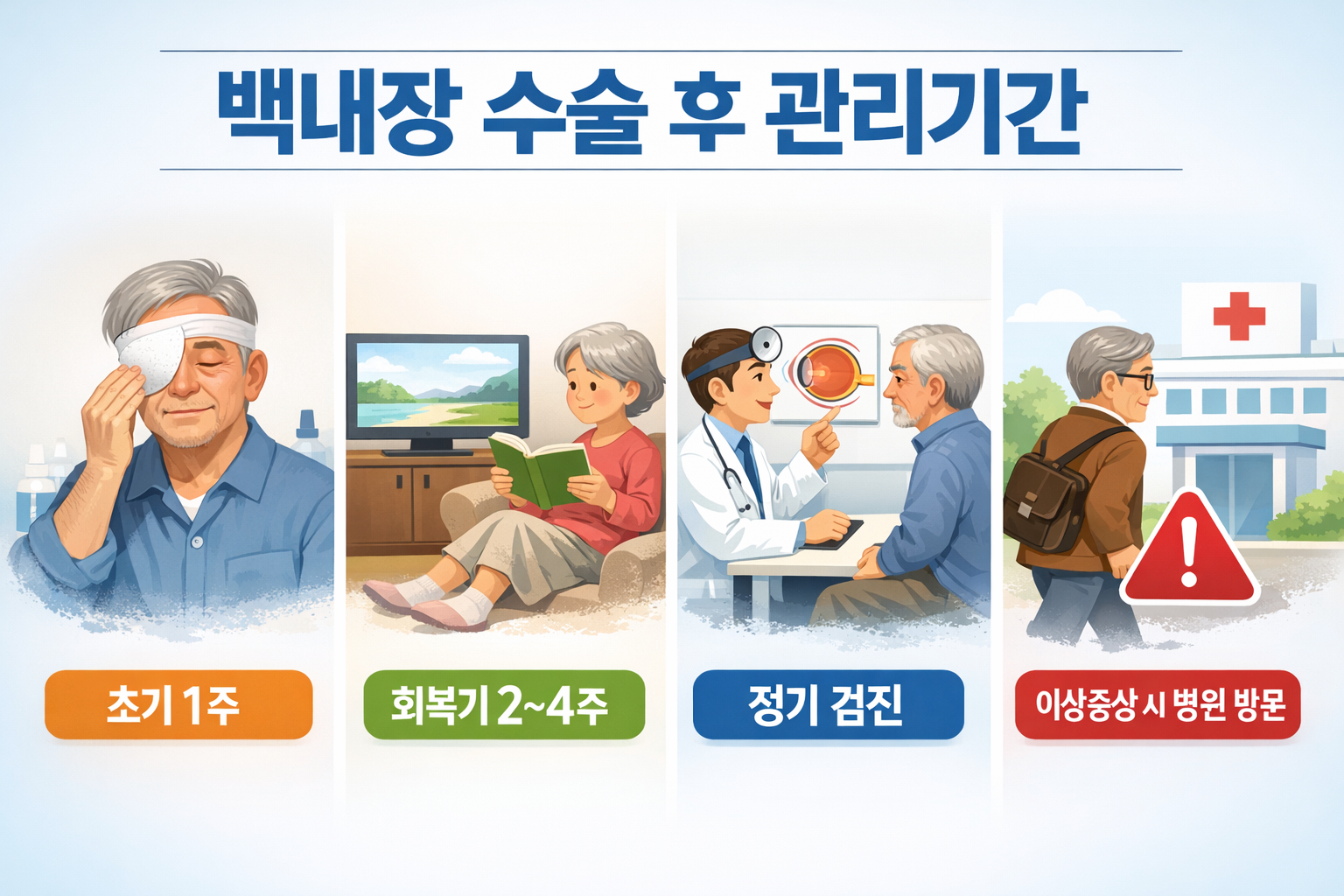 백내장수술후관리기간