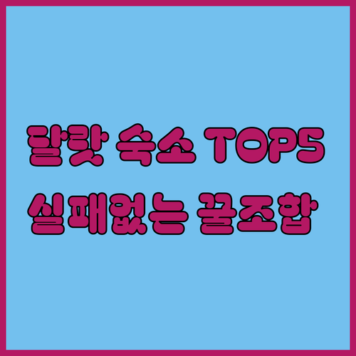 베트남 달랏 숙소 추천 TOP 5 위..