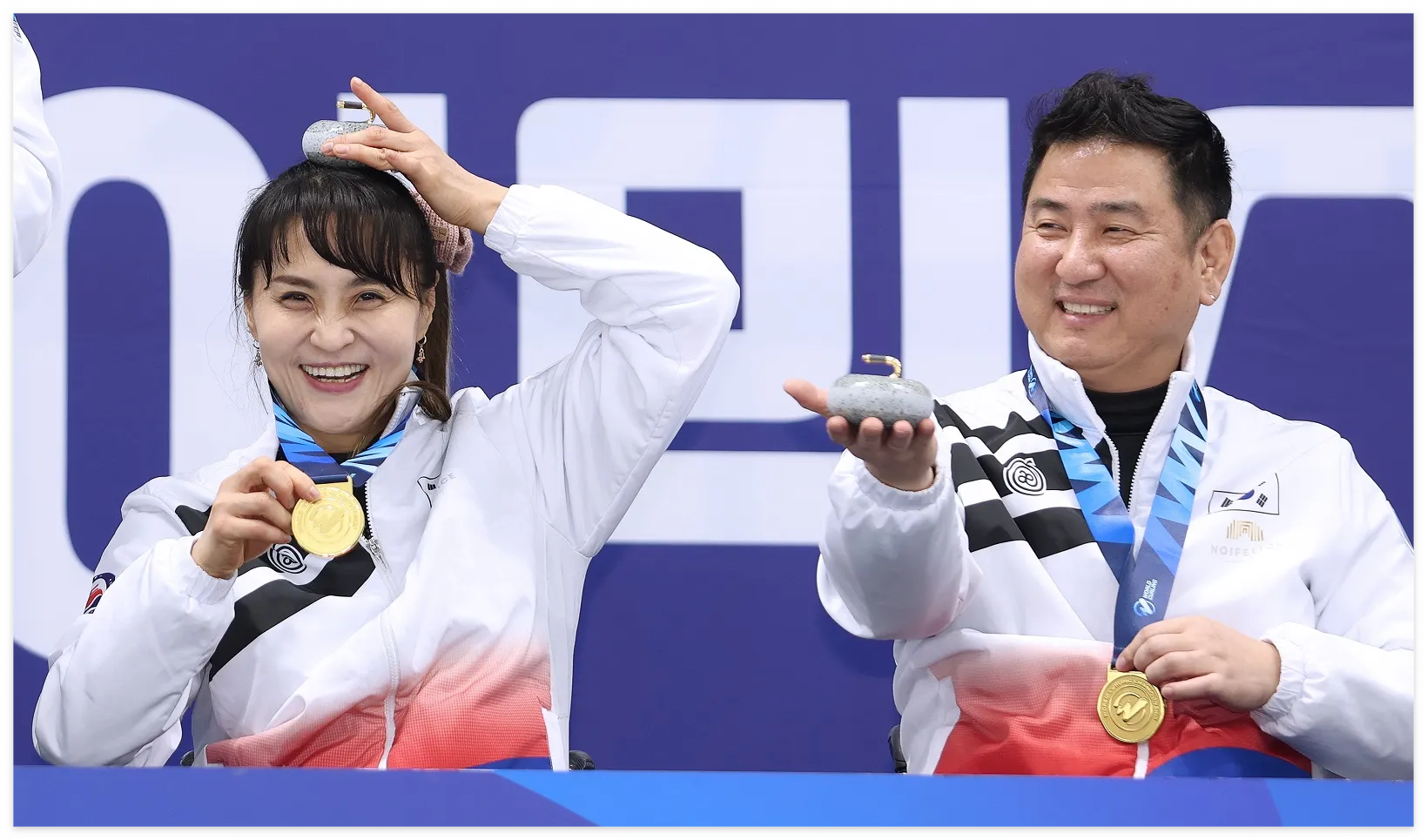 휠체어컬링 우승