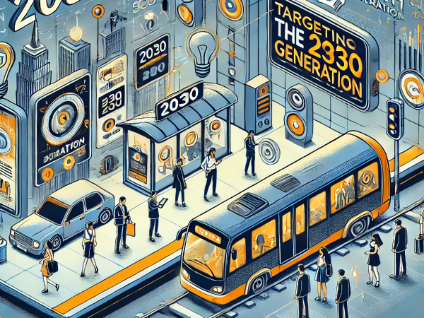 2030타깃 버스&amp;지하철 광고 이미지