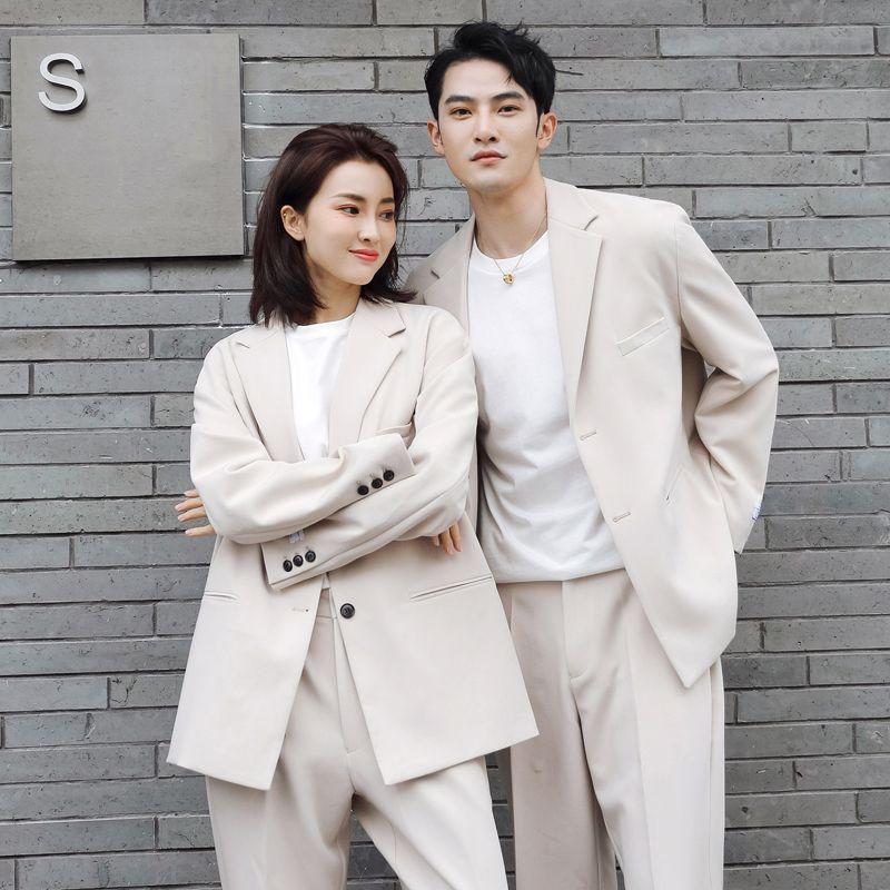 셀프웨딩 커플 슈트 웨딩 촬영 정장 시밀러룩 커플룩