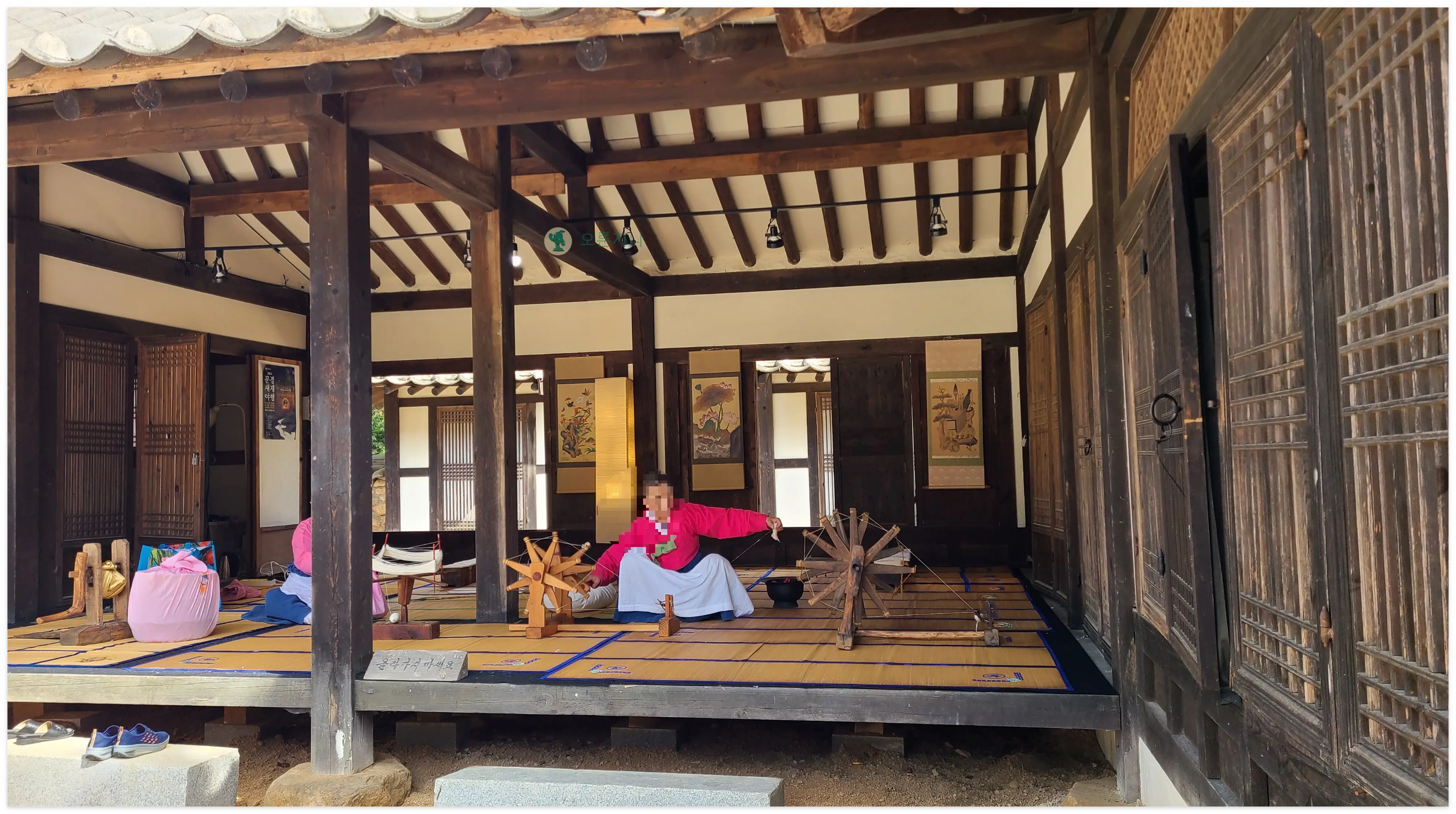 문경새재-오픈세트장-공예입협회전시회-물레