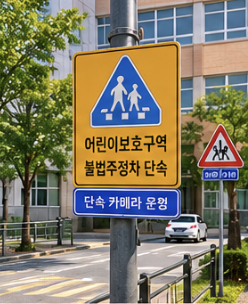 불법주정차 단속구간