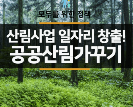 공공산림가꾸기사업