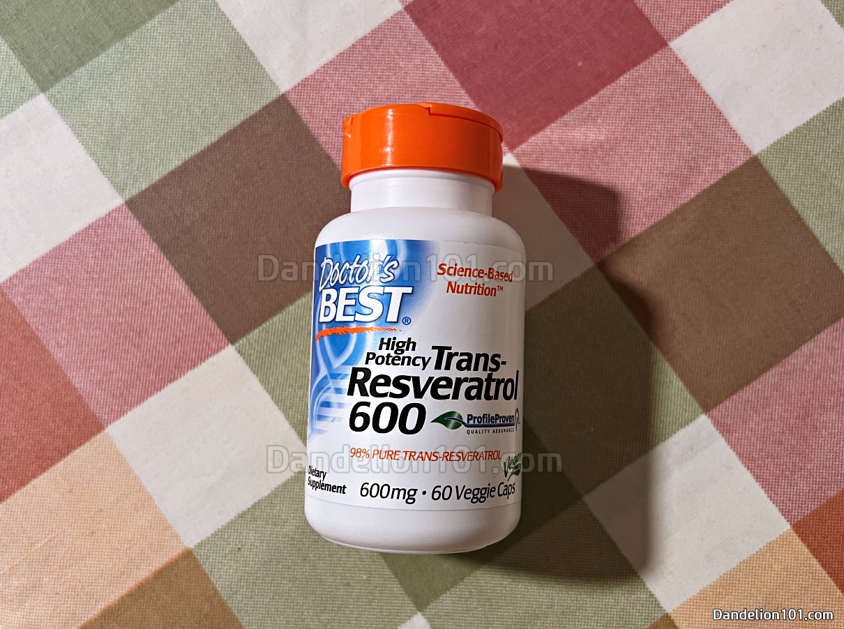 우아한 노화를 위한 선택! 닥터스 베스트 트랜스-레스베라트롤 600 리뷰