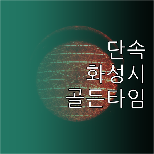화성시 자동차 주정차 단속 문자 알림..