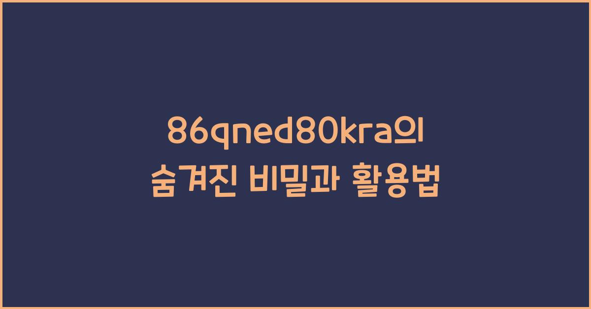 86qned80kra