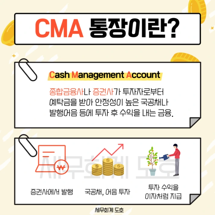 cma 통장이란