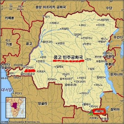 콩고민주공화국 피파랭킹부터 감독·위치·역사·지도· 완벽 총정리