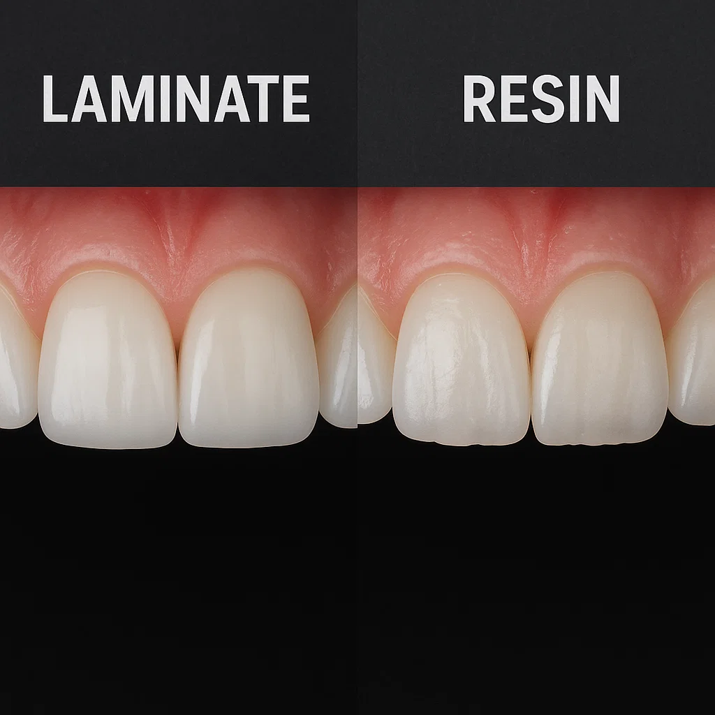 레진과 라미네이트 비교