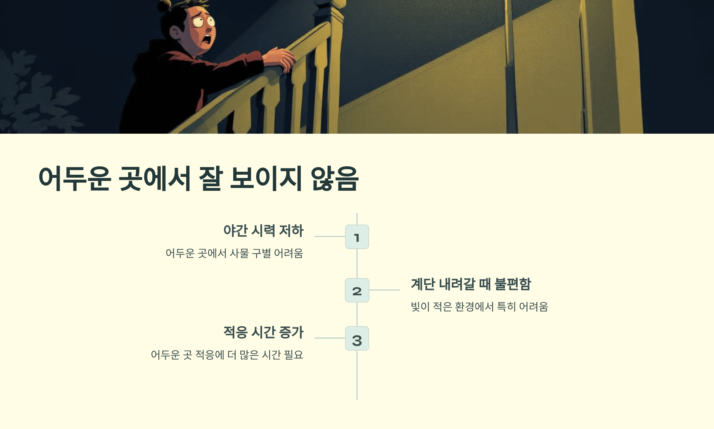 녹내장과 관련된 사진입니다.
