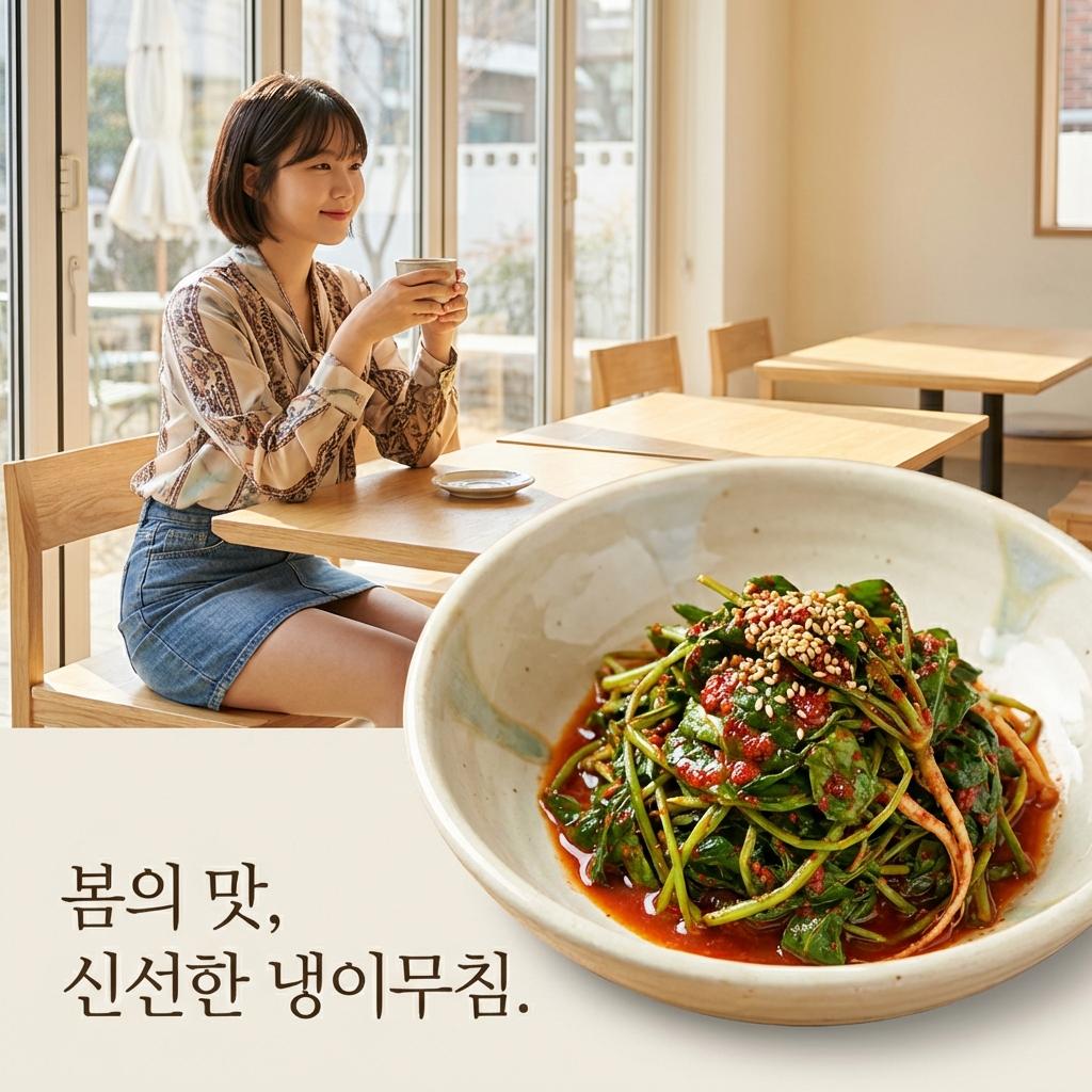 위장 장애 없이 냉이 나물 무쳐 먹는 법