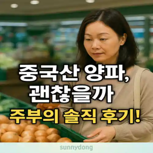 중국산 양파 건강 가이드 썸네일
