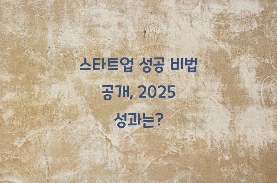 스타트업