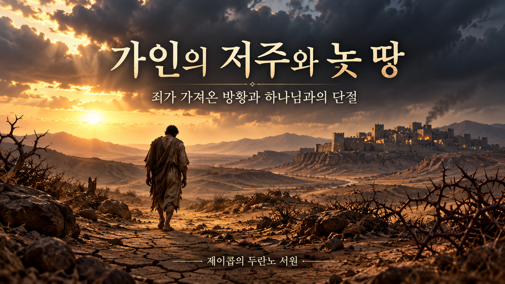 가인의 저주와 놋 땅: 죄가 가져온 방황과 하나님과의 단절