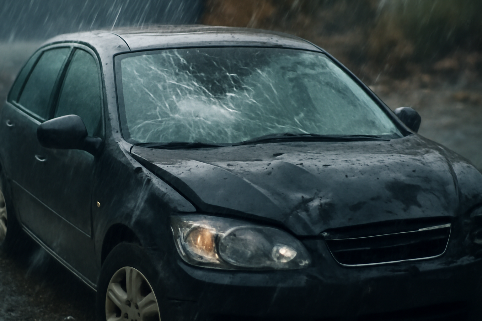 자연재해로 인한 차량 손상, 자동차 보험으로 보상받을 수 있을까? 관련 사진