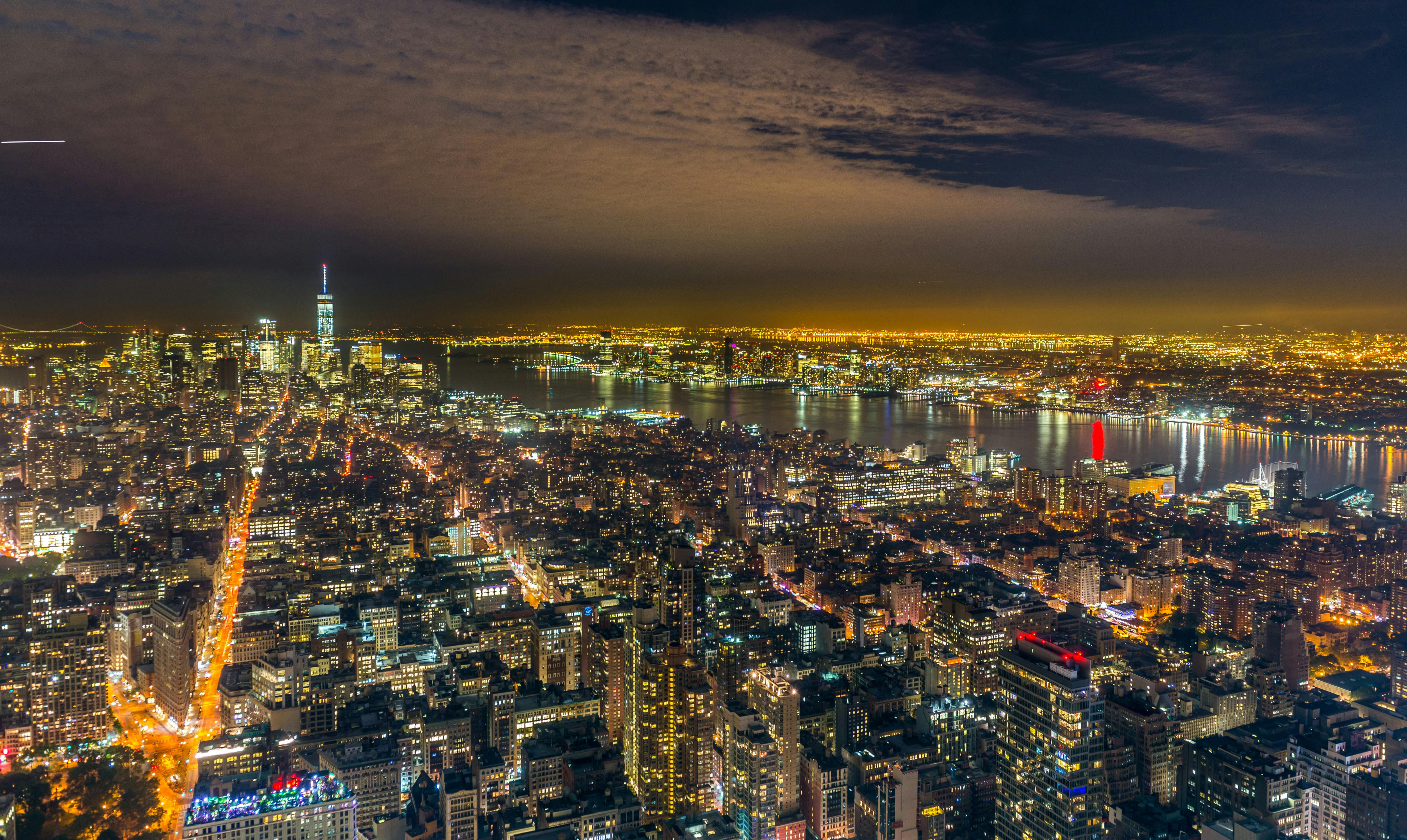 뉴욕 야경 명소 - 타임스퀘어 브루클린브리지 엠파이어스테이트빌딩