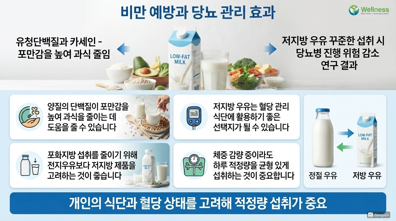 비만 예방과 당뇨 관리 효과