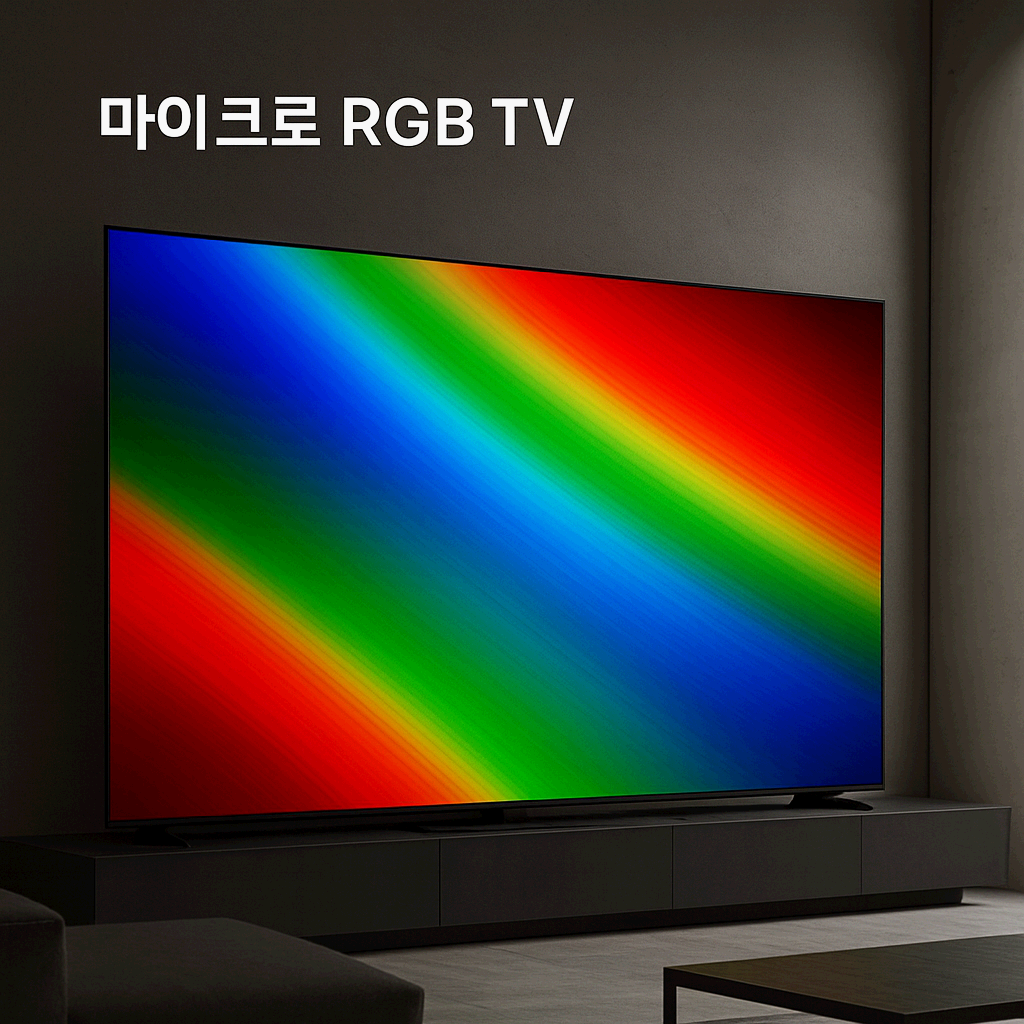 삼성전자 세계 최초 마이크로 RGB TV 출시, 프리미엄 시장 선도