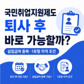 퇴사자-국민취업지원제도-신청-방법-고용24-신청-필요서류