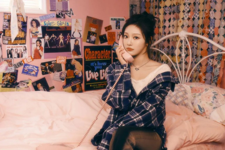 에스파 (aespa) - Thirsty 뮤직비디오 내용 중 닝닝의 모습