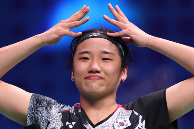 대표팀 은퇴를 말하는 안세영