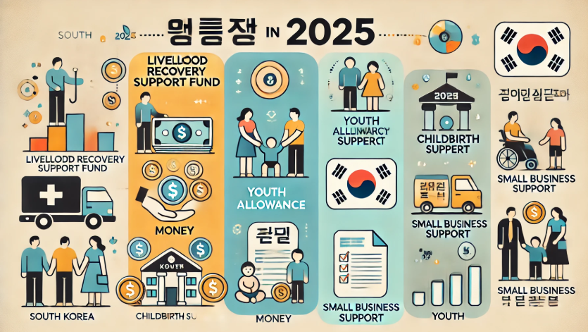 민생회복지원금과 함께받을수 있는 지원금 관련 사진