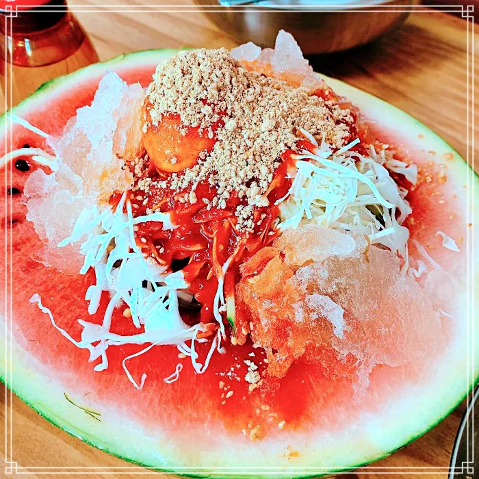 인천 화평동 맛집 수박냉면, 세숫대야 냉면