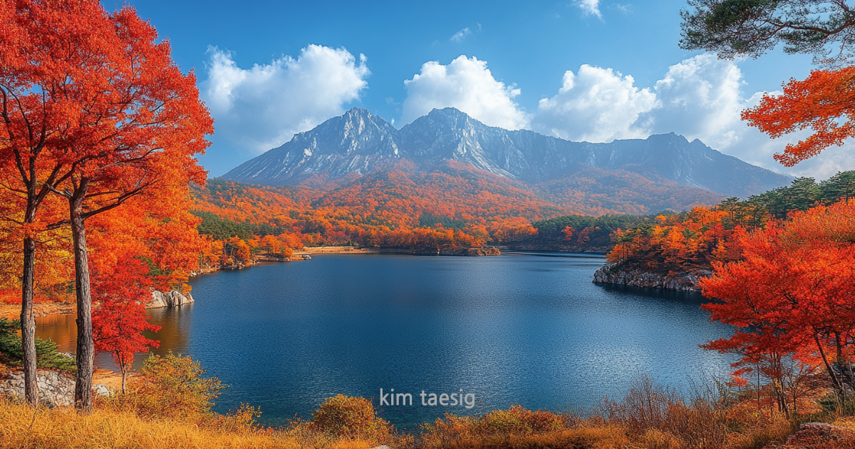 금산의 사계절