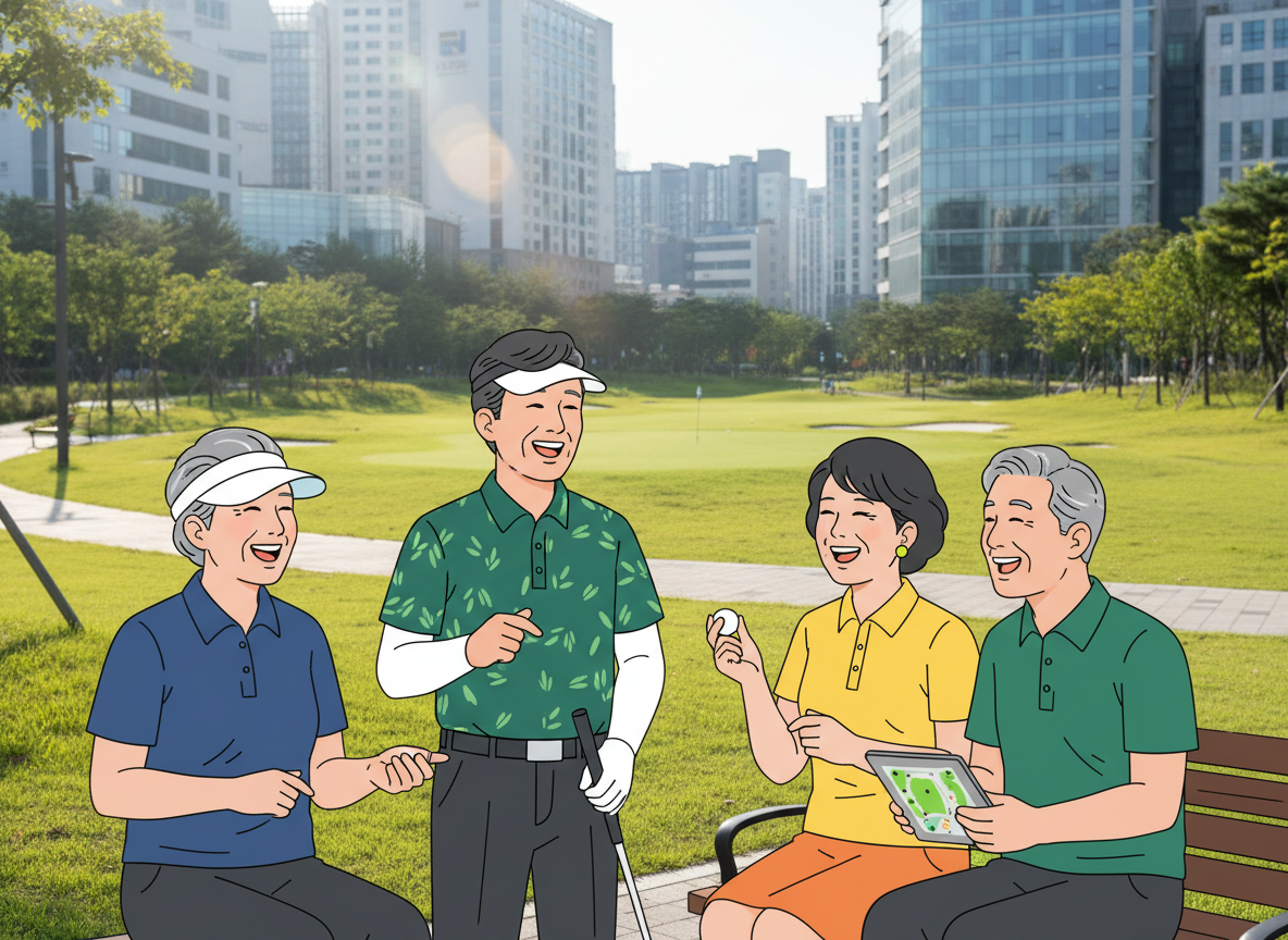 잠실 파크골프장 예약 일정 주차